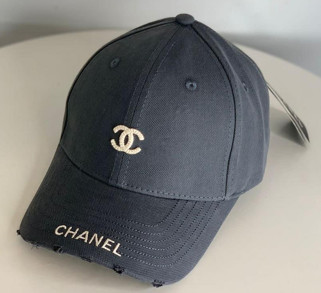 Кепка Chanel женский графитовый 25935