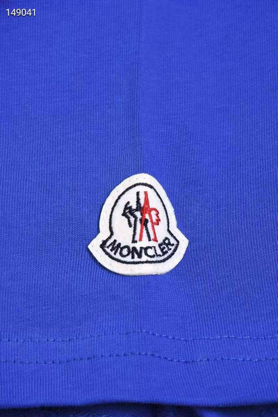 Мужская футболка Moncler мужской синий 172518-5