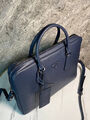 Мужской портфель Prada мужской кожа синий 170379-7