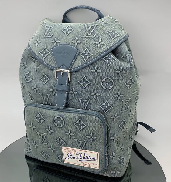 Рюкзак Louis Vuitton женский текстиль графитовый 122971