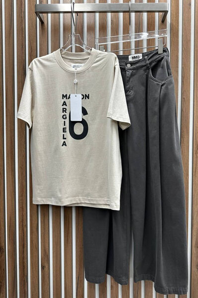 Футболка Maison Margiela женский графитовый 141819-3