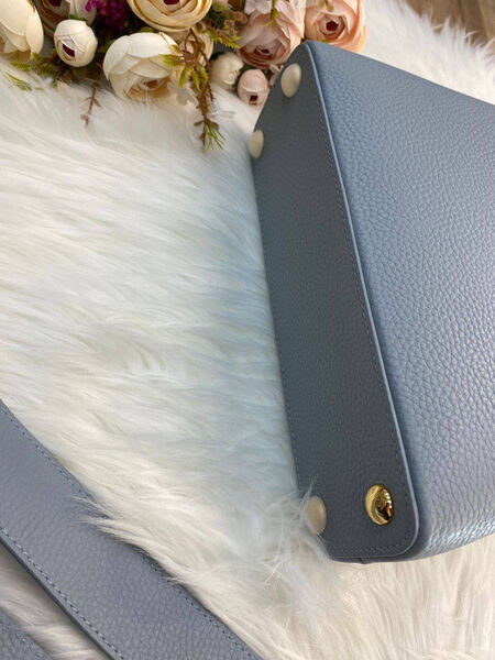 Сумка Louis Vuitton Capucines женский кожа графитовый 122821-6