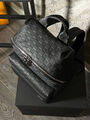 Мужской рюкзак Louis Vuitton мужской кожа черный 167091-3