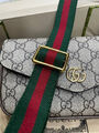Сумка Gucci женский канва графитовый 129306-5