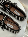 Балетки Alaïa женский кожа черный 137614-2