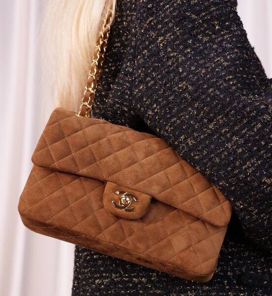 Сумка Chanel 2.55 женский замша 171902