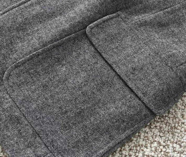 Мужской пиджак Zegna мужской графитовый 196219-5