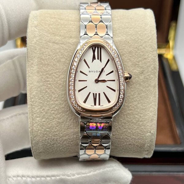Часы Bvlgari Serpenti Seduttori белый 155560-2