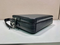 Мужской портфель Prada мужской кожа черный 52108-5
