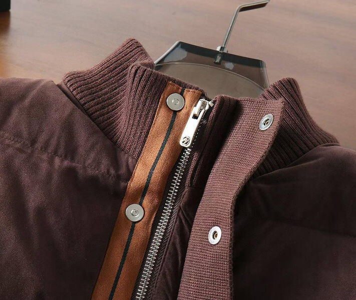 Мужская куртка Zegna мужской бордовый 198797-7