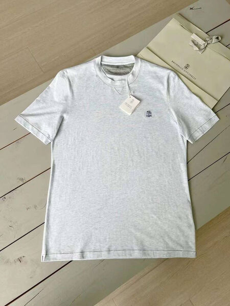 Мужская футболка Brunello Cucinelli мужской графитовый 155121-3