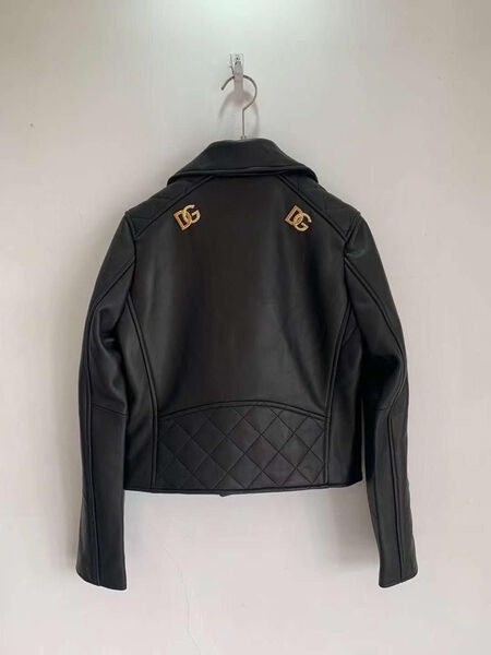 Куртка Dolce & Gabbana женский кожа черный 104672-3