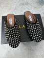 Мюли Alaïa женский кожа черный 137927-2