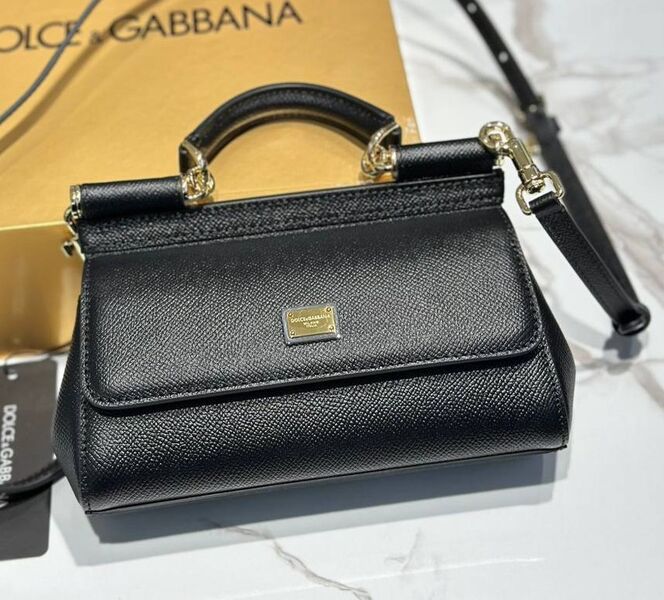Сумка Dolce & Gabbana женский кожа swift черный 174227