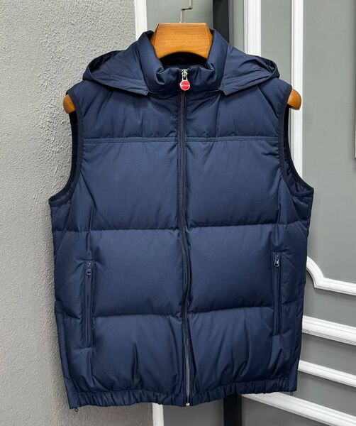 Мужской жилет Kiton мужской синий 165443