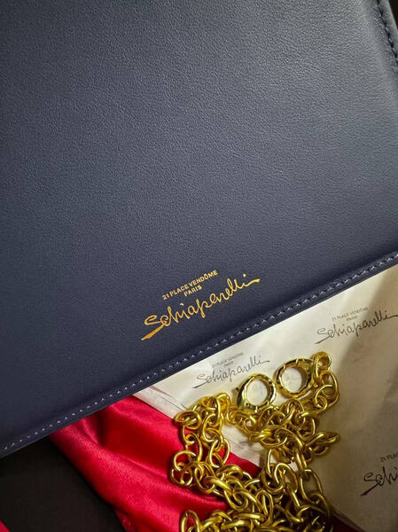 Сумка Schiaparelli женский кожа синий 174272-9