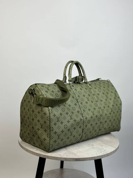 Дорожная сумка Louis Vuitton мужской кожа болотный 147299-4