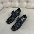 Туфли Chanel женский кожа черный 137105-2