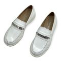 Лоферы Chanel женский кожа белый 39916-2
