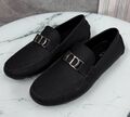 Мужские мокасины Christian Dior мужской кожа черный 185703-1