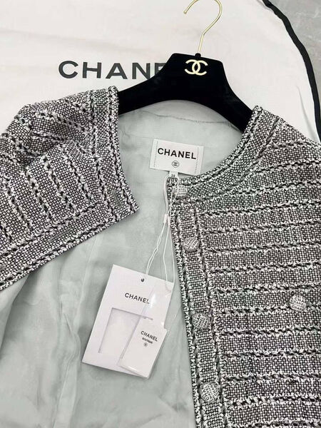 Пиджак Chanel женский графитовый 149235