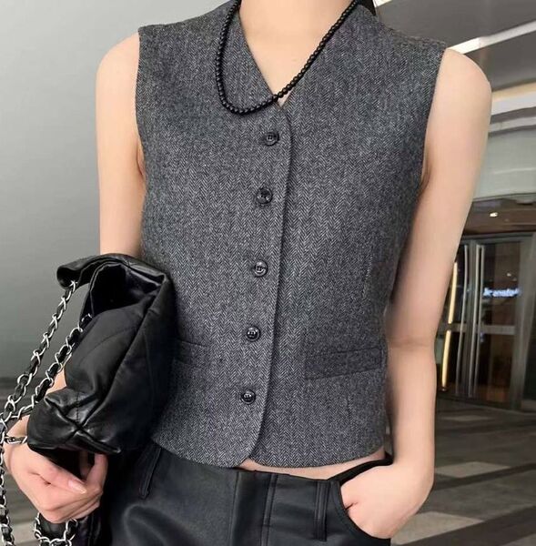 Жилет Alexander Wang женский графитовый 134775