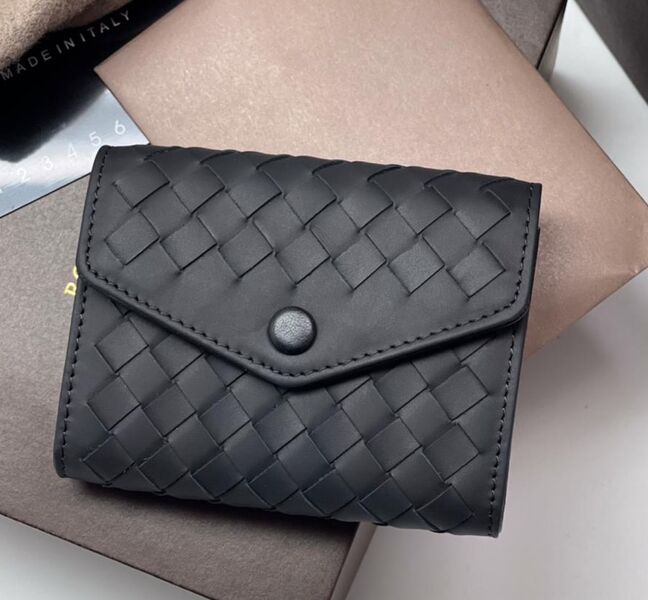 Визитница Bottega Veneta мужской черный 15978