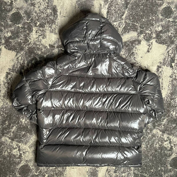 Мужской пуховик Moncler мужской графитовый 171396-4