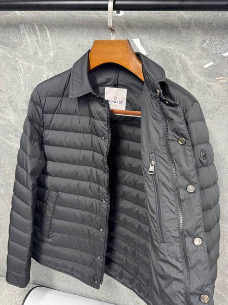 Мужская куртка Moncler мужской черный 201018-4