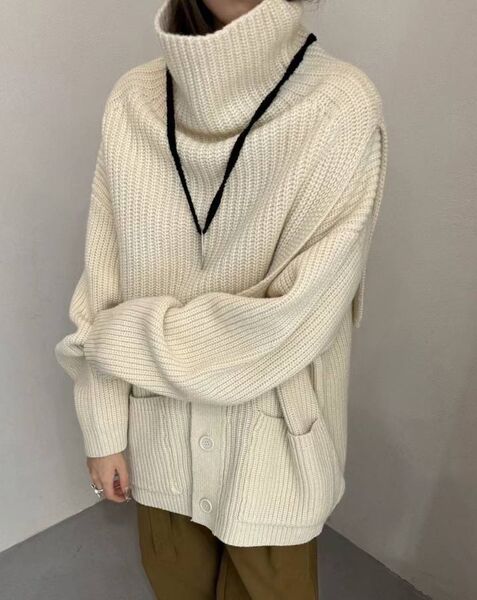 Кардиган Jil Sander женский вязаная ткань белый 170068