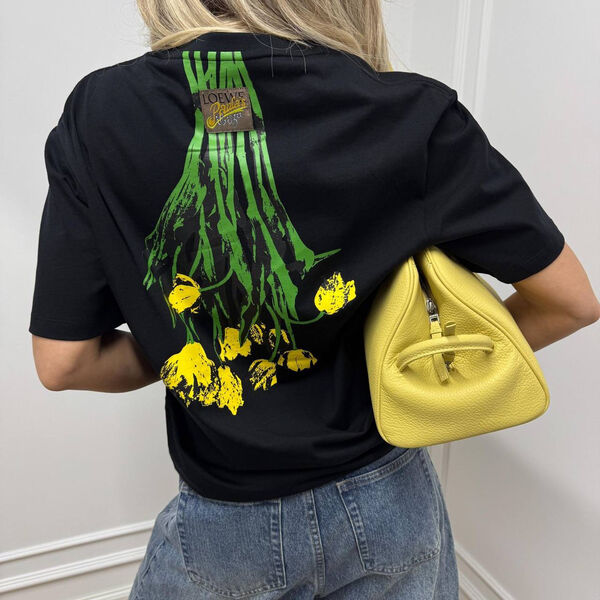 Футболка Loewe женский черный 192381-2