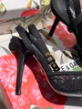 Туфли Dolce&Gabbana женский сетка черный 138818-2