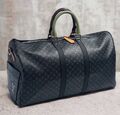 Дорожная сумка Louis Vuitton мужской кожа черный 120950-1