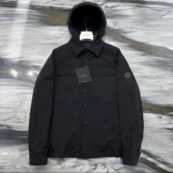 Мужская куртка Moncler мужской черный 200539-3