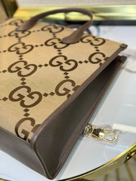 Сумка Gucci женский канва бежевый 137920-4