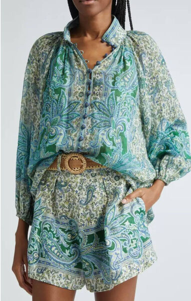 Костюм Zimmermann женский бирюзовый 150685