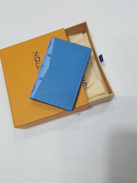 Портмоне мужской Louis Vuitton мужской канва бирюзовый 61950-3