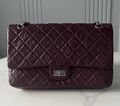 Сумка Chanel Vintage 28 женский кожа бордовый 134329-1