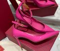 Туфли Valentino женский кожа розовый 107362-1