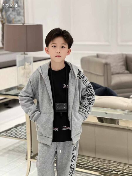 Детский костюм Balenciaga графитовый 176962-3