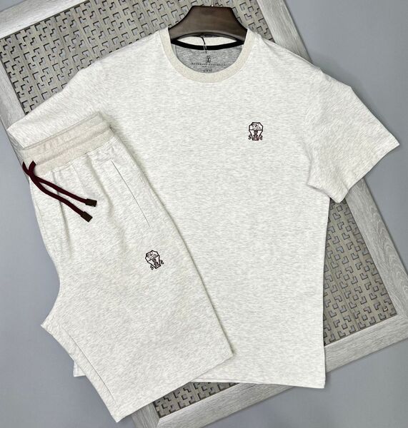 Мужской костюм Brunello Cucinelli мужской графитовый 120926