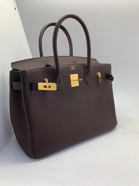 Сумка Hermès Birkin 30 ручная работа женский кожа 75345-3