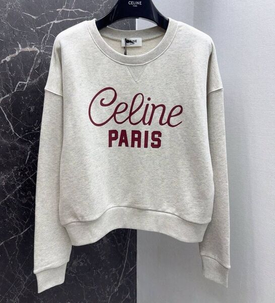 Свитшот Celine женский графитовый 139737
