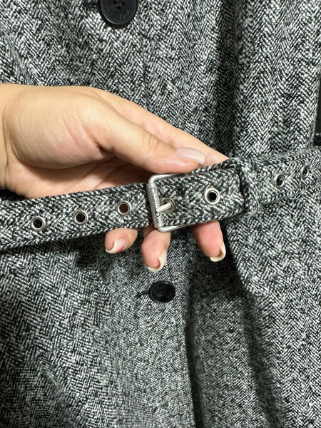 Пальто Christian Dior женский графитовый 125219-5