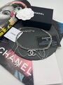 Колье Chanel графитовый 175347-2