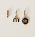 Серьги Miu Miu черный 175871-1
