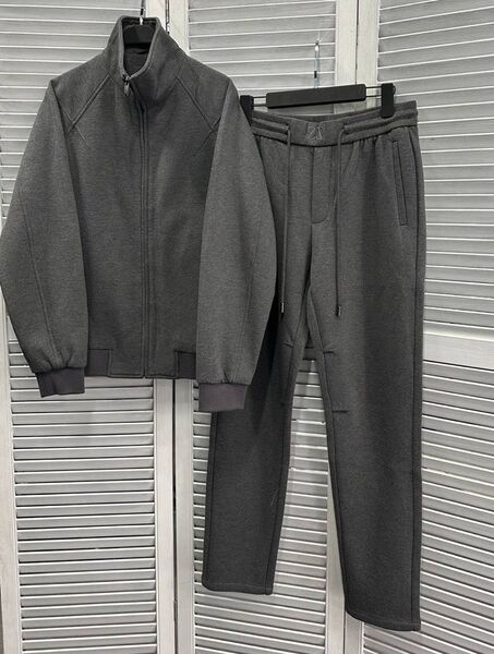 Мужской костюм Zegna мужской графитовый 131313