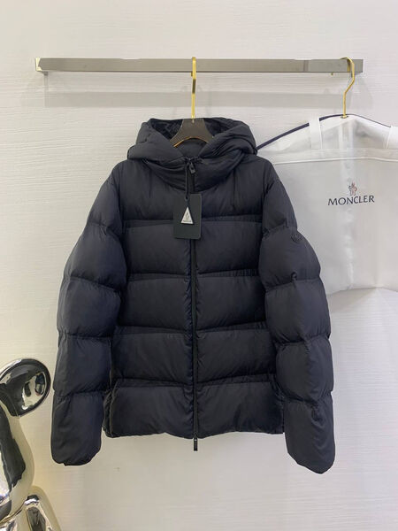 Мужской пуховик Moncler мужской черный 201781-2