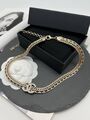 Чокер Chanel бронзовый 175839