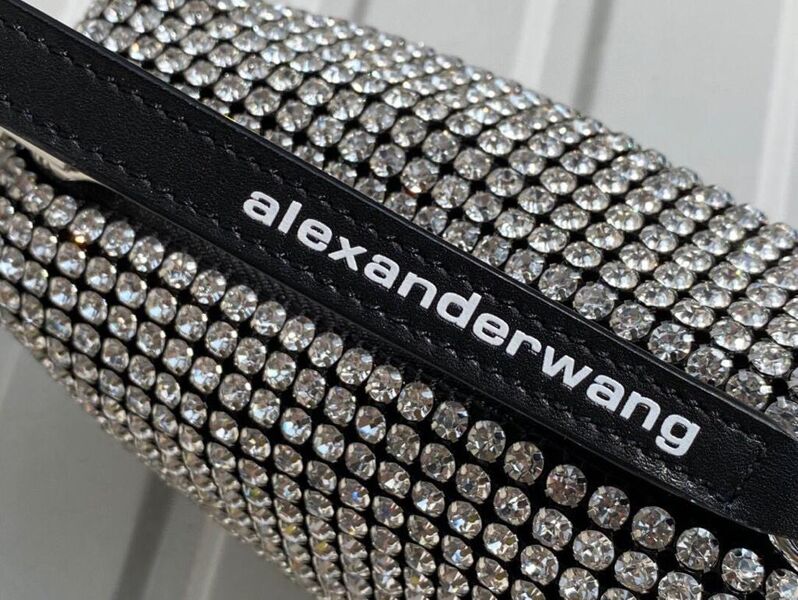 Сумка Alexander Wang женский блестки графитовый 72180-2